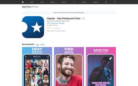 ‎Gaydar - Gay Dating and Chat on the App Store