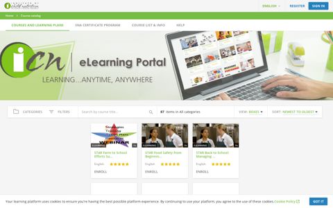 ICN E-learning