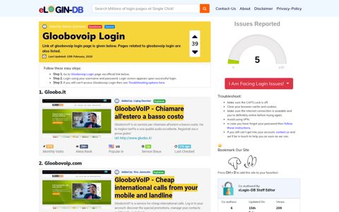 Gloobovoip Login - A database full of login pages from all over ...