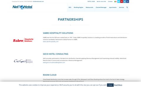 Partnerships - NetToHotel