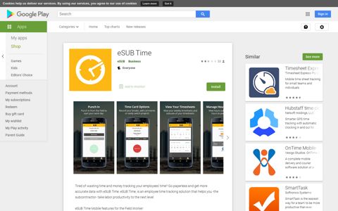 eSUB Time - Apps on Google Play