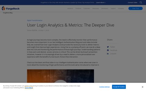 User Login Analytics & Metrics: The Deeper Dive | ForgeRock