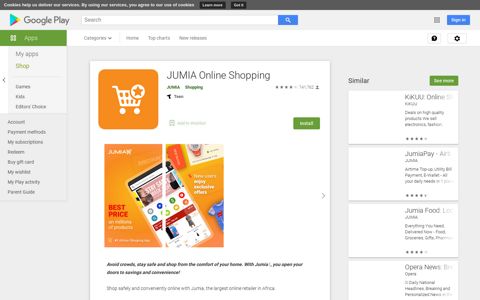 JUMIA Online Shopping - Apps on Google Play