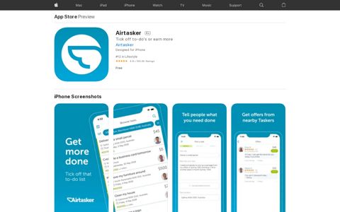 ‎Airtasker on the App Store