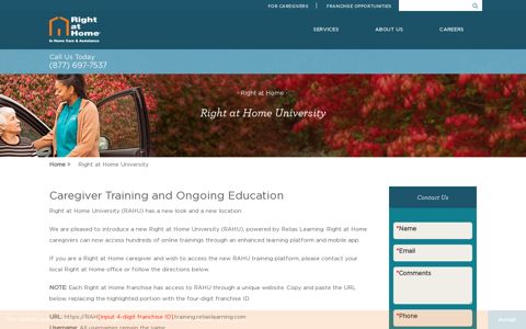 Caregiver Training and Ongoing Education | Right at Home ...