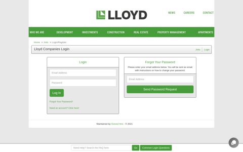 Lloyd Companies Login - Lloyd Companies
