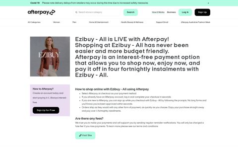 Ezibuy - All Afterpay - Buy Now Pay Later with Afterpay