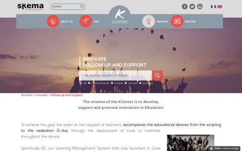 innovate follow up and support - Kcenter - SKEMA Business ...