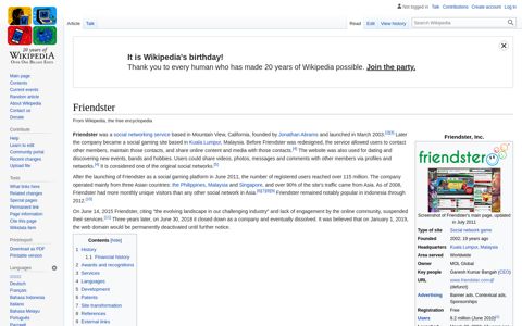 Friendster - Wikipedia