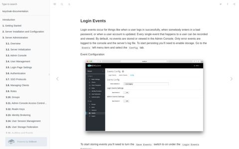 Login Events | keycloak-documentation