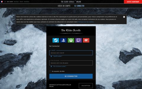 Elder Scrolls Online Account - The Elder Scrolls Online