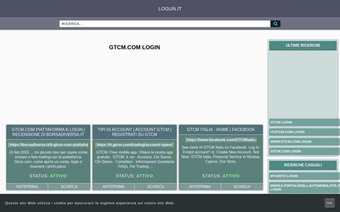 gtcm.com login - Panoramica generale di accesso, procedure e ...