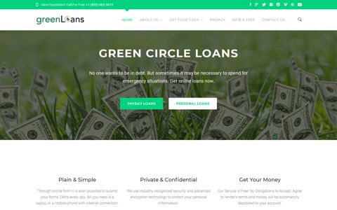 Green Circle Loans - Plain and Simple Online Loans