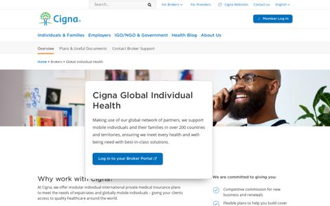 Global Individual Health | Brokers | Cigna Europe