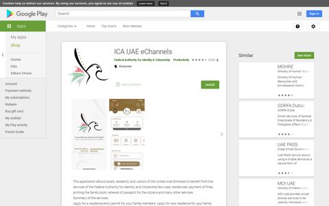 ICA UAE eChannels - Apps on Google Play