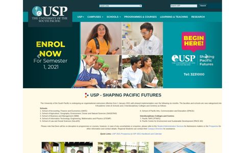 USP: The University of the South Pacific
