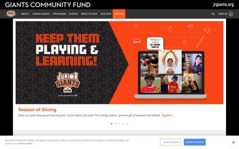 Giants Community Fund | San Francisco Giants - MLB.com