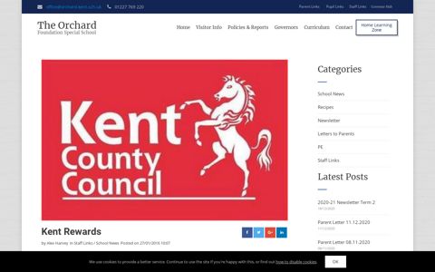 Kent Rewards - The Orchard School