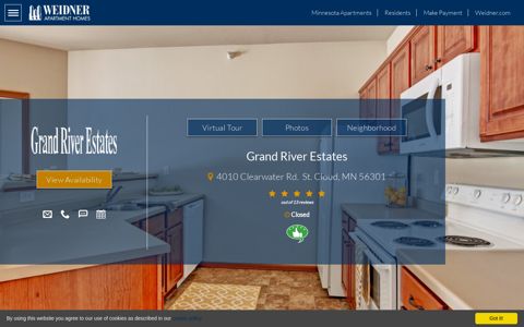 Grand River Estates | Apartments in St. Cloud | Weidner