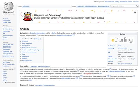 eDarling – Wikipedia