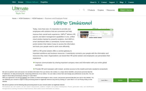 Business and Employee Portal - Mobile HR Software | UltiPro®