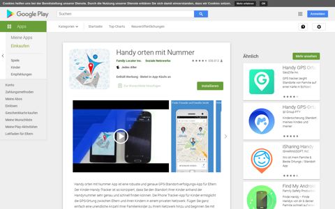 Handy orten mit Nummer – Apps bei Google Play