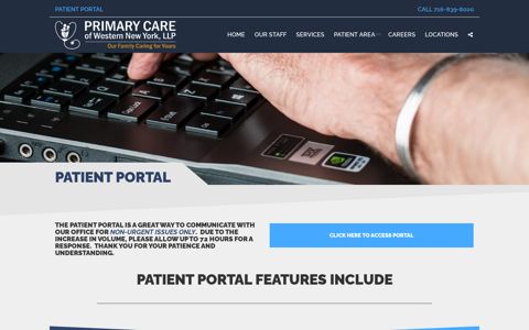 PATIENT PORTAL - Primary Care of Western New York, LLP