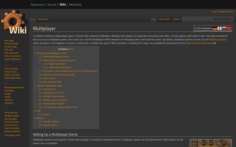 Multiplayer - Factorio Wiki - Official Factorio Wiki