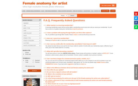 Help Site - Ultra-high resolution ... - Female Anatomy for Artist
