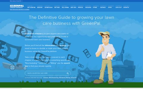 GreenPal Vendor guidebook [Double your lawn care business]