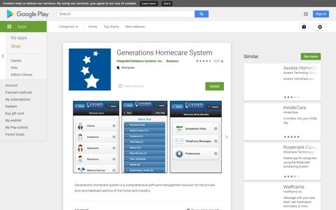 Generations Homecare System - Apps on Google Play