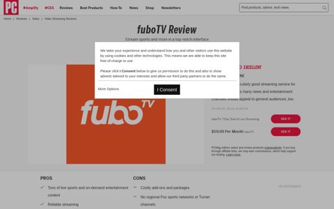 fuboTV Review | PCMag