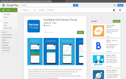 EnerBank USA Partner Portal - Apps on Google Play