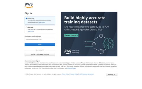 IAM - AWS Console - Amazon.com