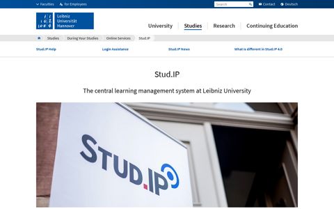 Stud.IP – Leibniz Universität Hannover