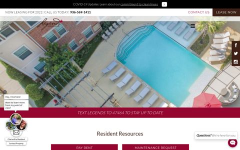 Resident Resources - Legends at Nacogdoches