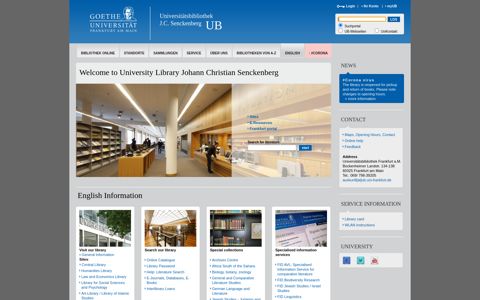 Universitätsbibliothek Frankfurt am Main - UB Frankfurt