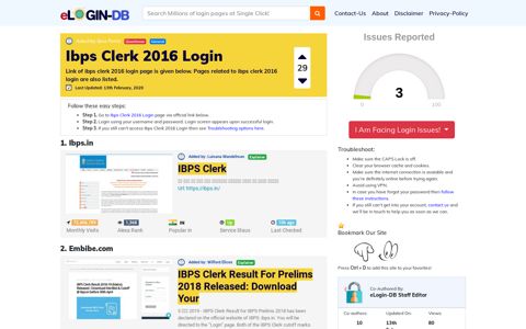 Ibps Clerk 2016 Login - login login login login 0 Views