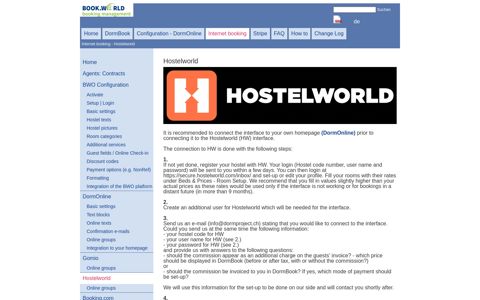 Hostelworld - DormProject