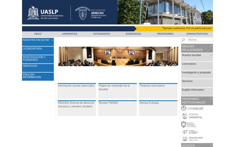 Facultad de Derecho - uaslp