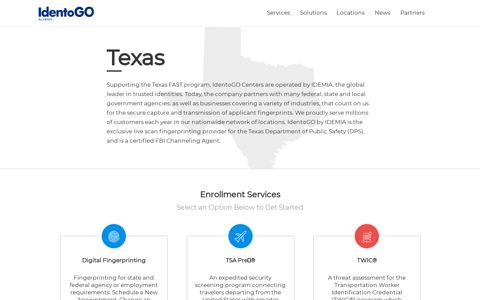 Texas Services | Identogo