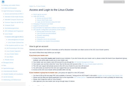 Access and Login to the Linux-Cluster - Leibniz ...