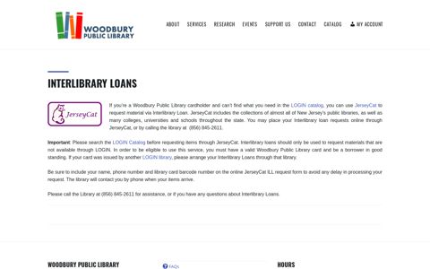 Interlibrary Loans | Woodbury Public Library