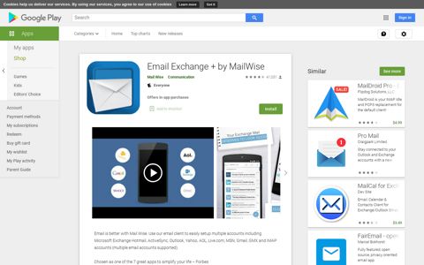 Email Exchange + by MailWise - Apps on Google Play
