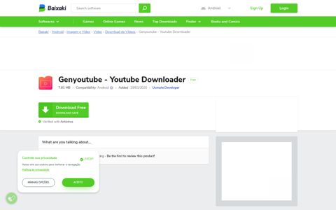 Genyoutube - Youtube Downloader Download to Android Grátis