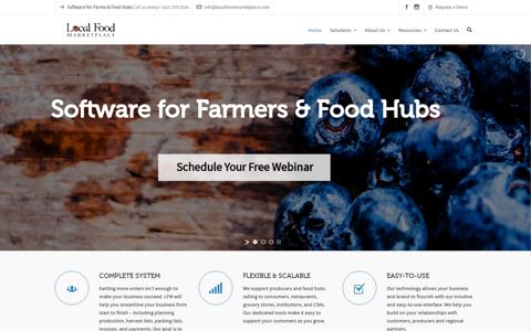 Local Food Marketplace – Robust Sales & Distribution ...