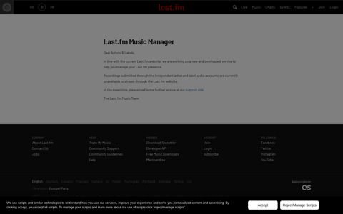 Last.fm Music Manager | Last.fm