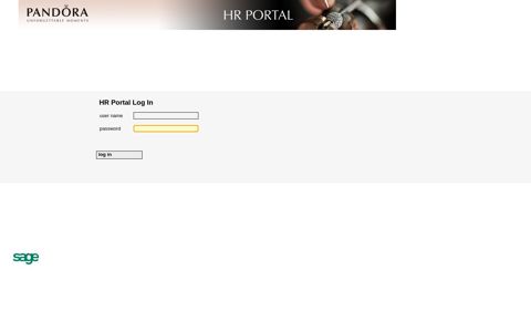 HR Portal Log In