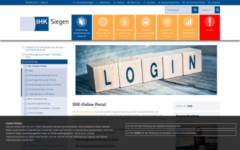 IHK-Online-Portal « IHK-Siegen