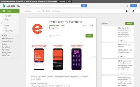 Event Portal for Eventbrite - Apps on Google Play